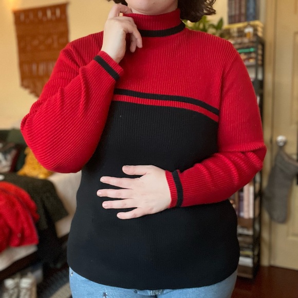Monica Geller Style Turtleneck | Casual Corner Annex Size 2X - Picture 3 of 5